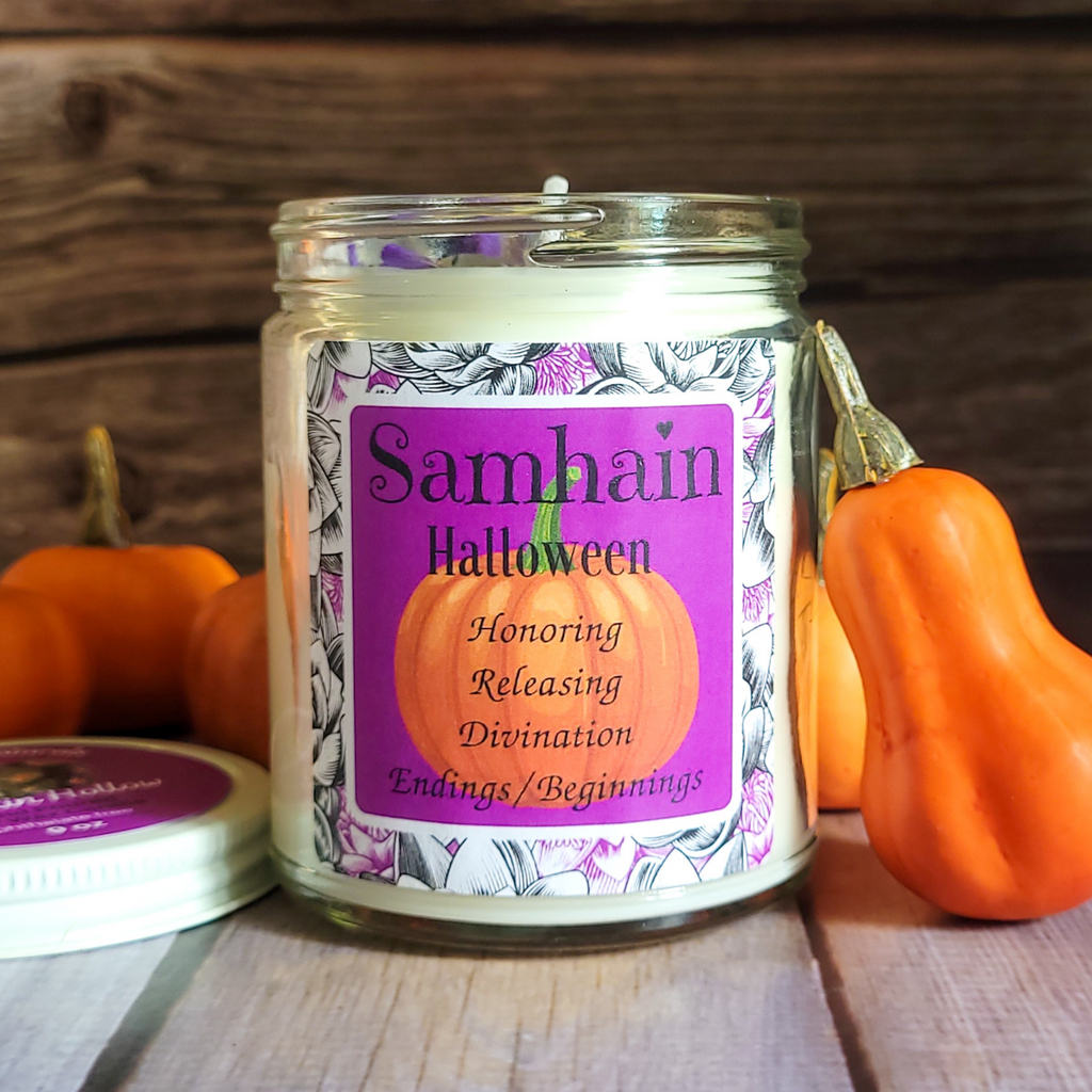Samhain Halloween Candle (Pumpkin Hollow) - 9 oz