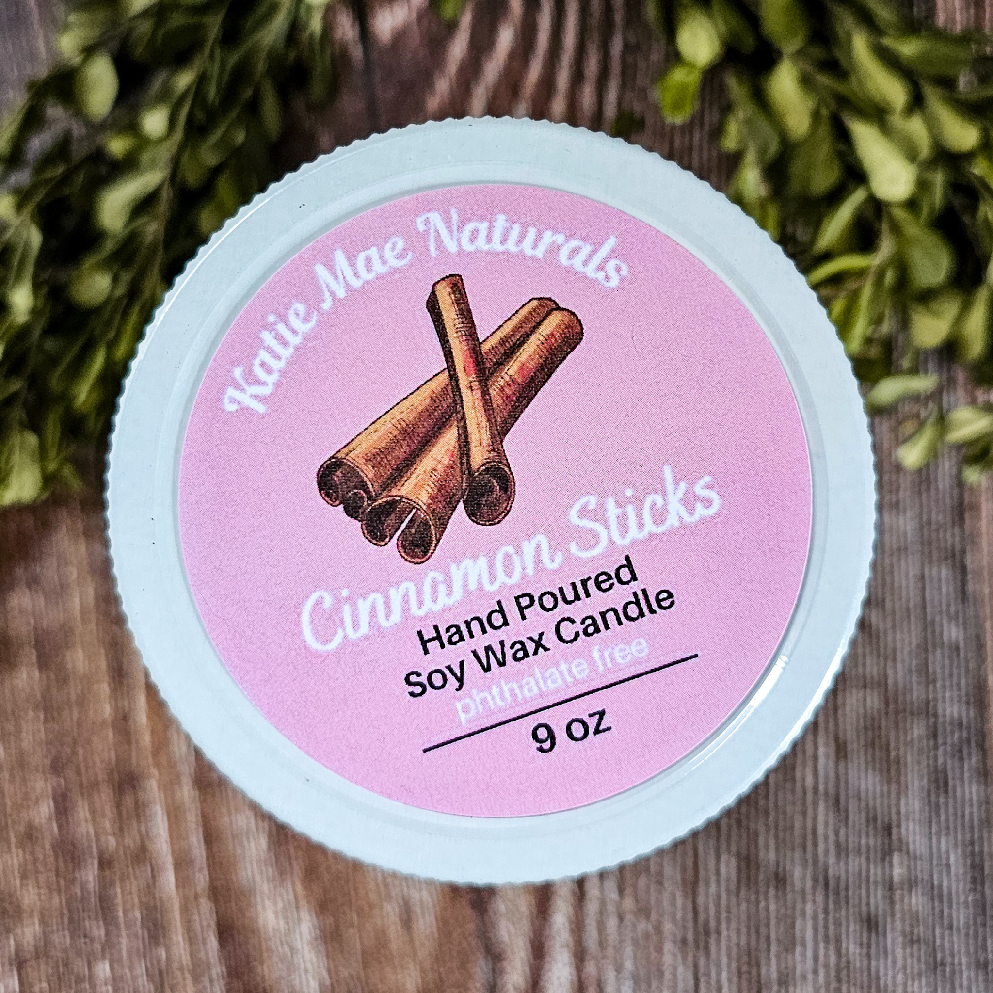 The Imbolc Candle (Cinnamon Sticks) - 9 oz