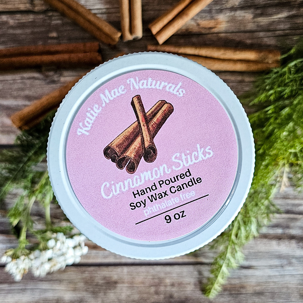 The Imbolc Candle (Cinnamon Sticks) - 9 oz