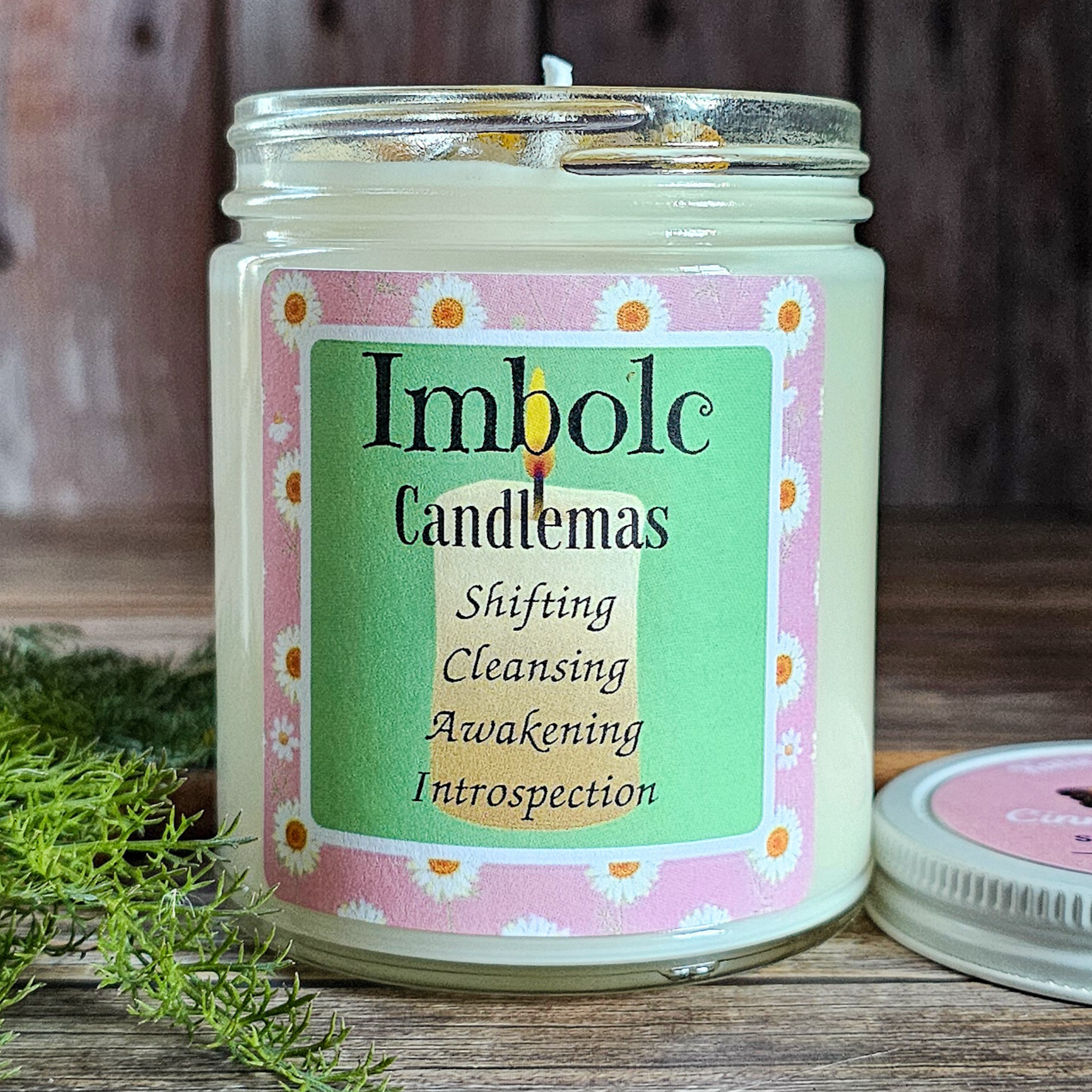 The Imbolc Candle (Cinnamon Sticks) - 9 oz