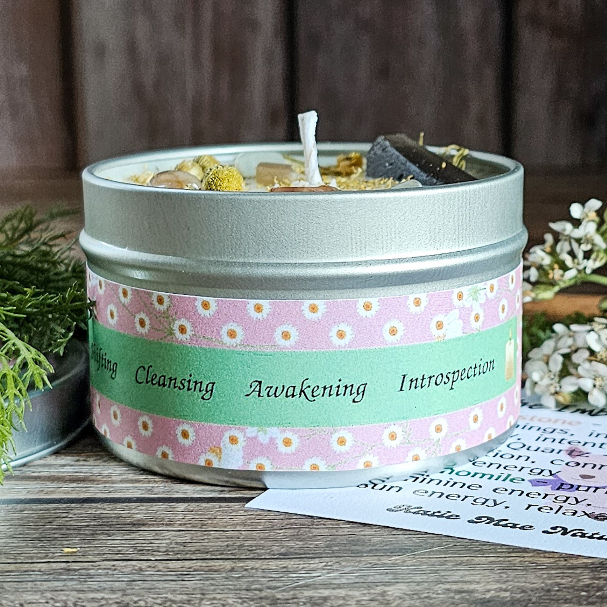 The Imbolc Candle (Cinnamon Sticks) - 6 oz