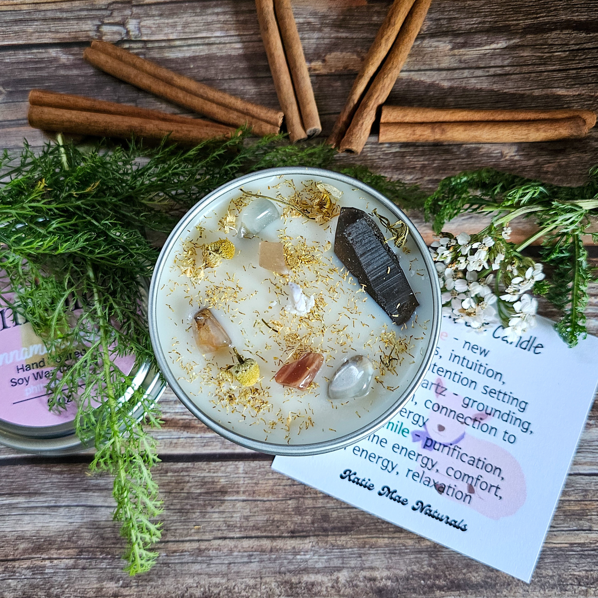 The Imbolc Candle (Cinnamon Sticks) - 6 oz