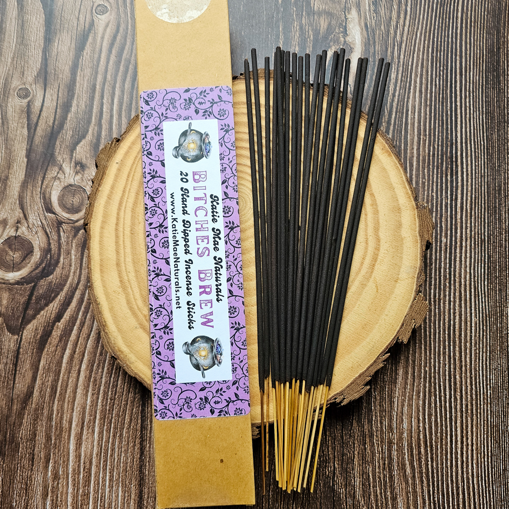 Bitches Brew Incense Sticks – Hand Dipped Smoky & Earthy Incense