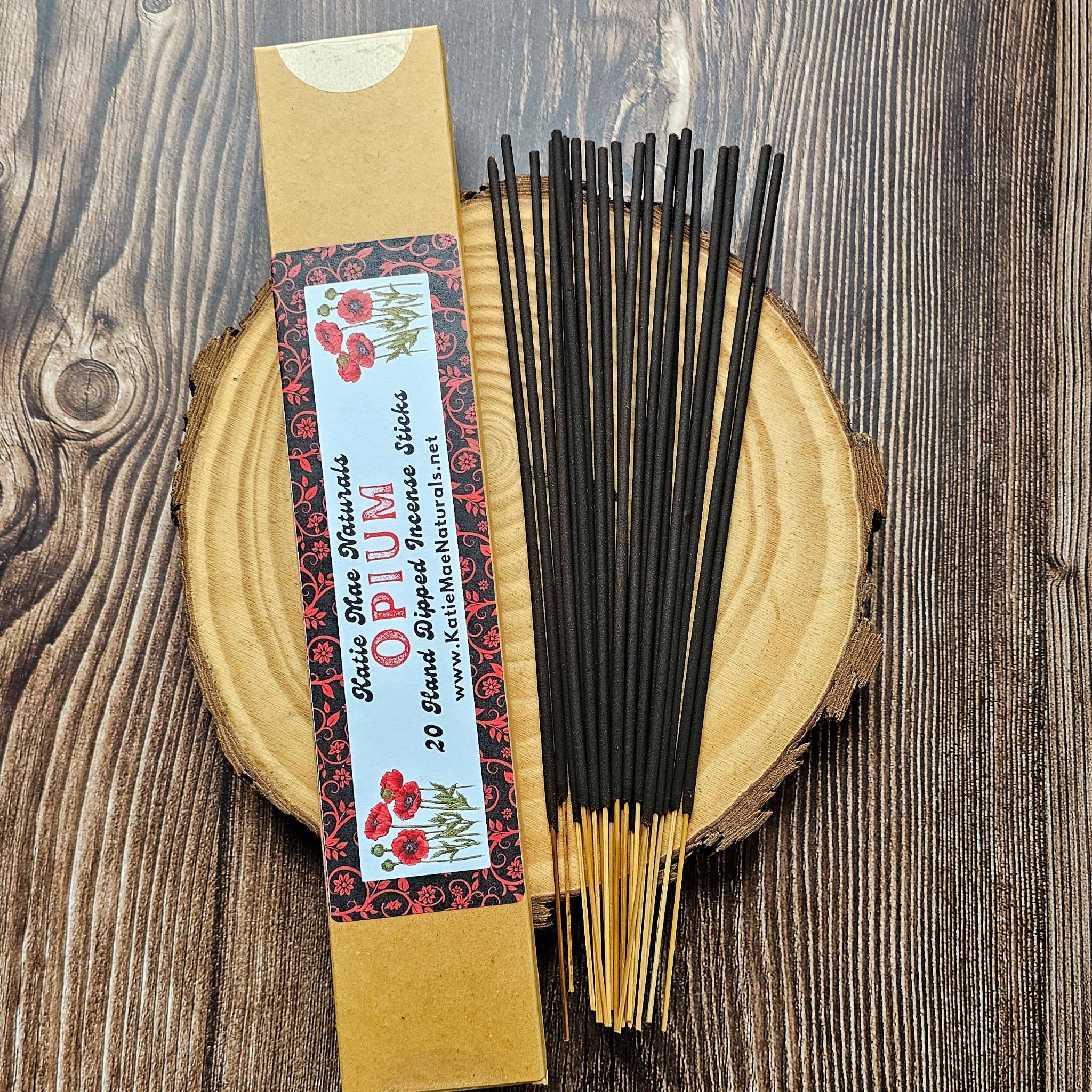 Opium Incense Sticks – Hand Dipped Warm & Sensual Incense