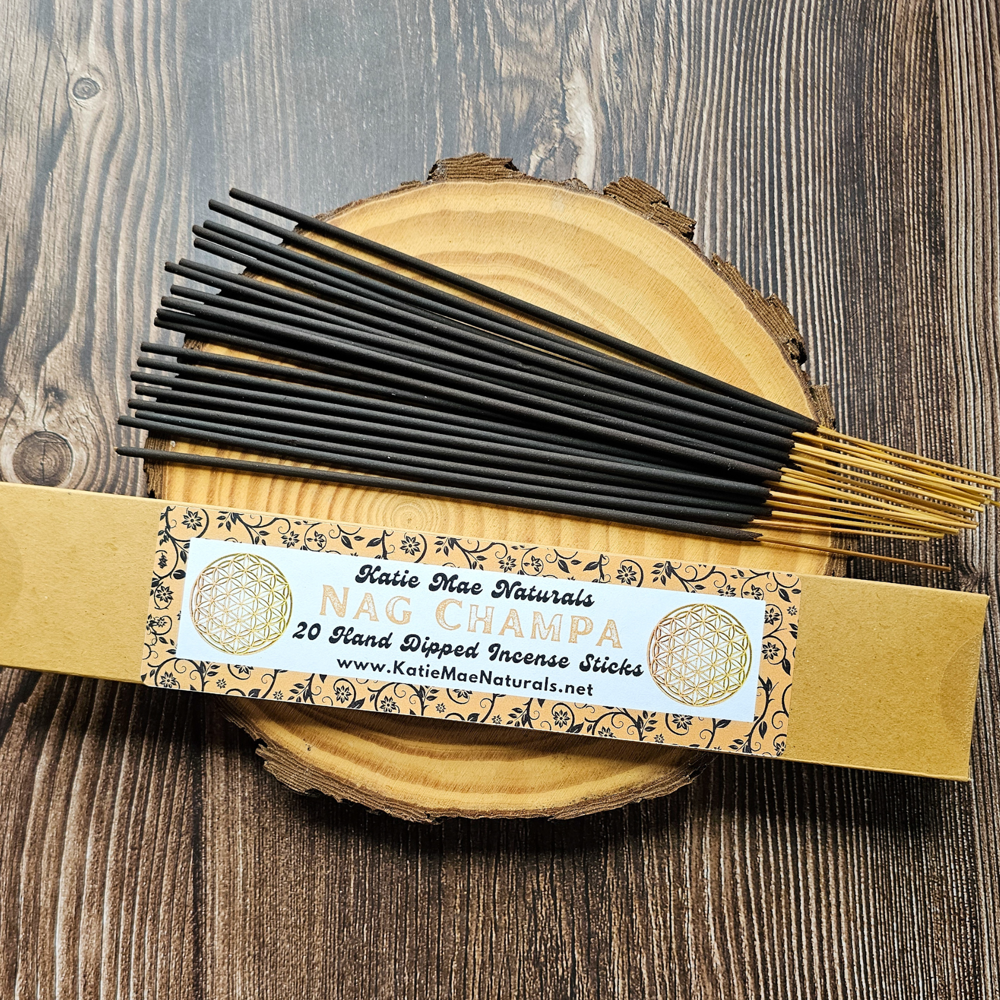 Nag Champa Incense Sticks – Hand Dipped for Relaxation & Meditation