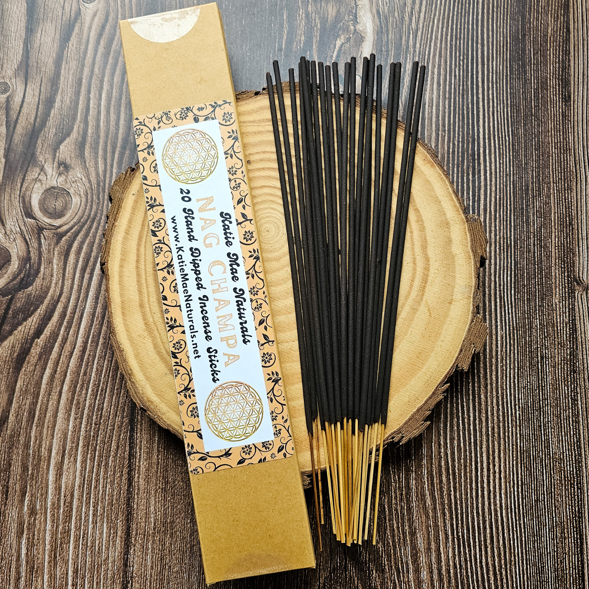 Nag Champa Incense Sticks – Hand Dipped for Relaxation & Meditation