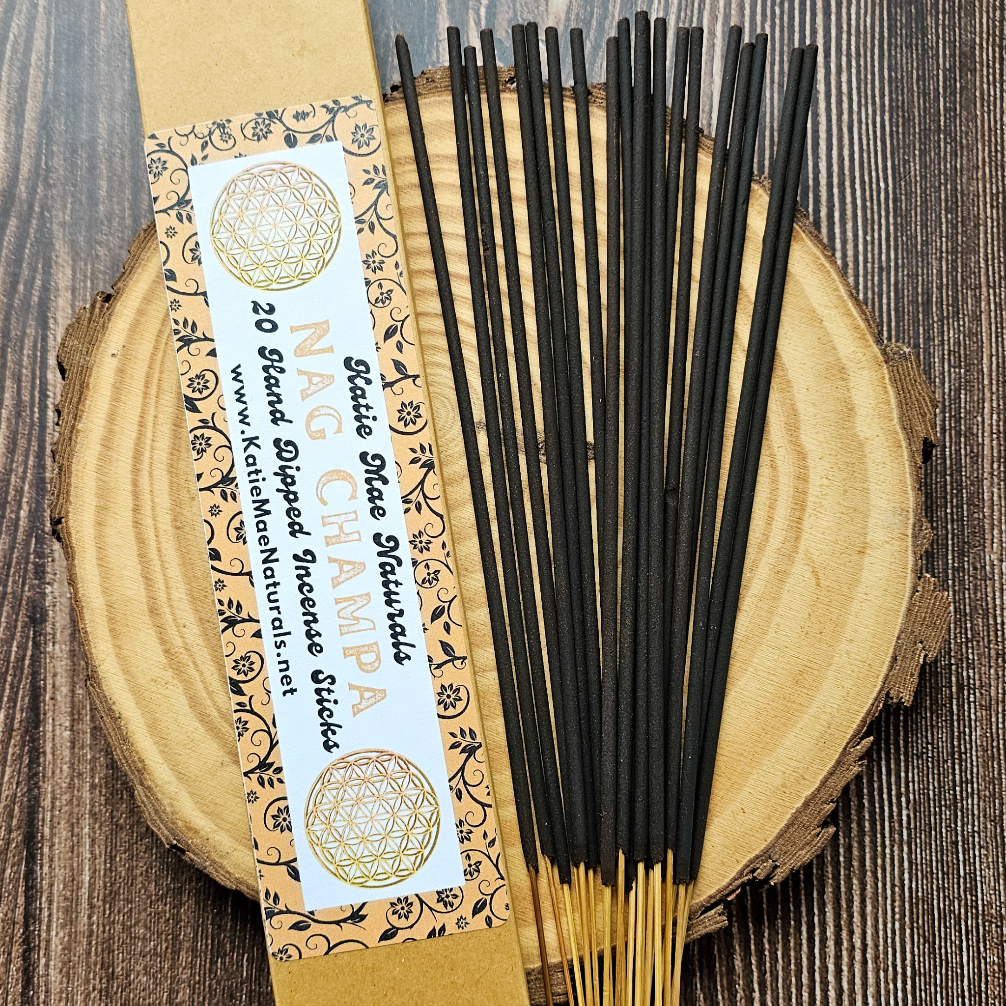Nag Champa Incense Sticks – Hand Dipped for Relaxation & Meditation