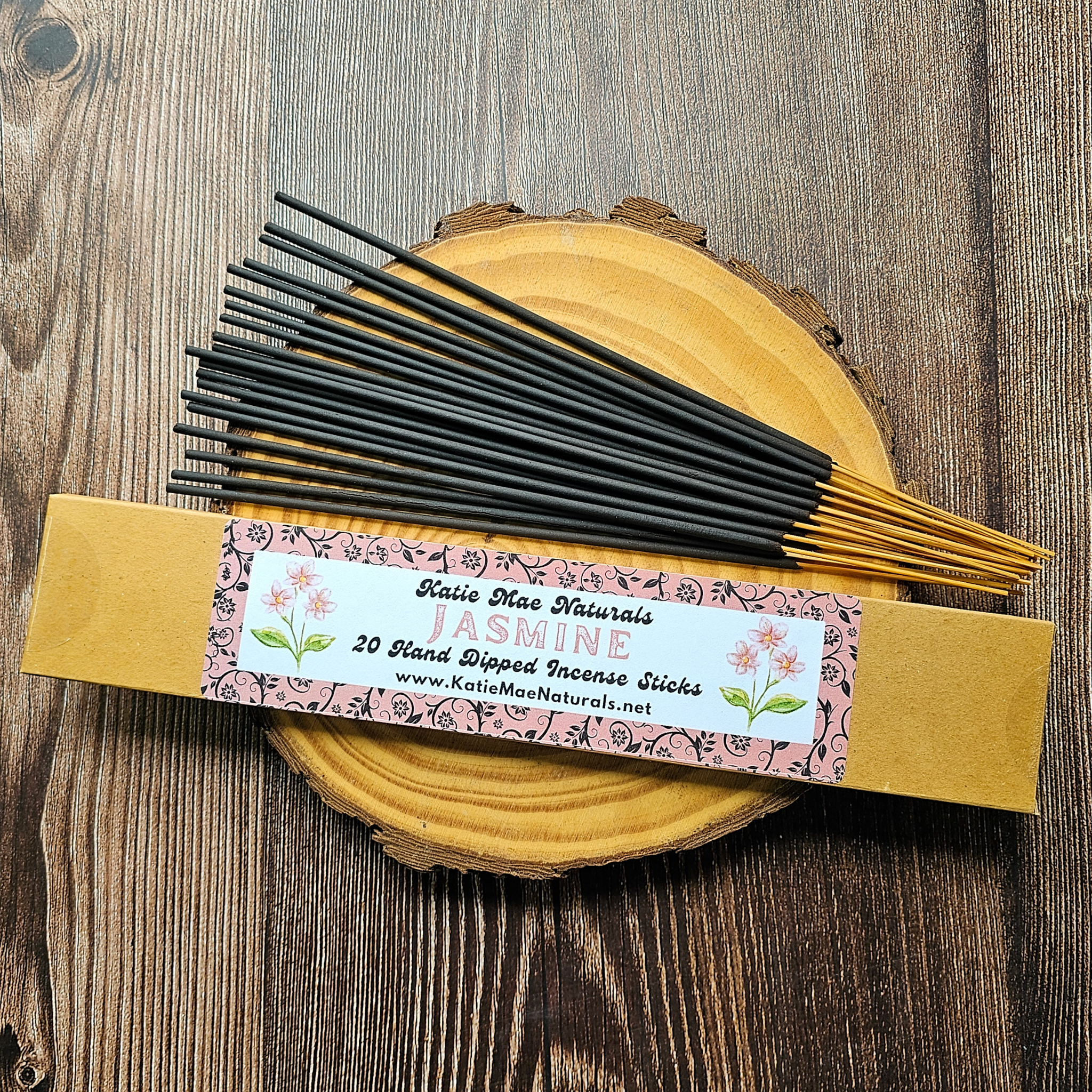 Jasmine Incense Sticks – Hand Dipped Soft Floral Incense