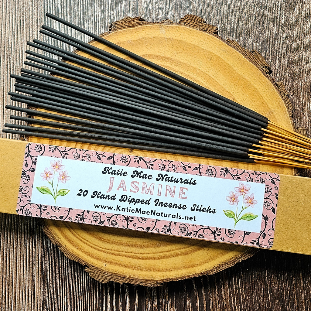 Jasmine Incense Sticks – Hand Dipped Soft Floral Incense