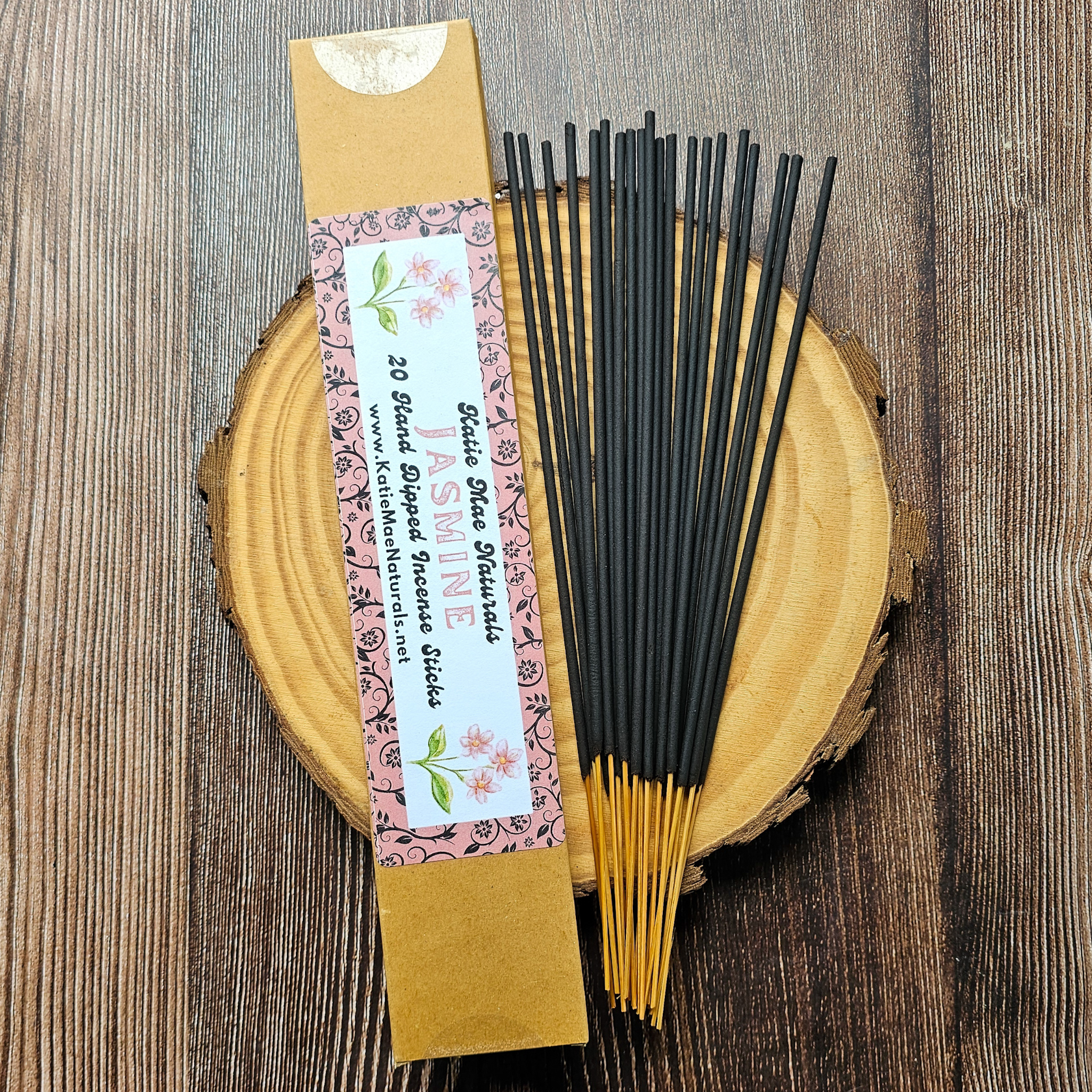 Jasmine Incense Sticks – Hand Dipped Soft Floral Incense