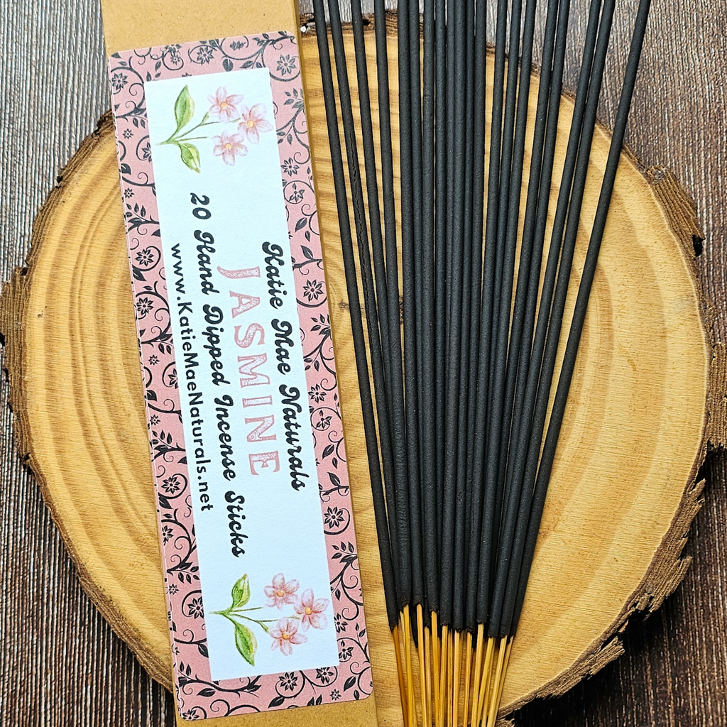 Jasmine Incense Sticks – Hand Dipped Soft Floral Incense