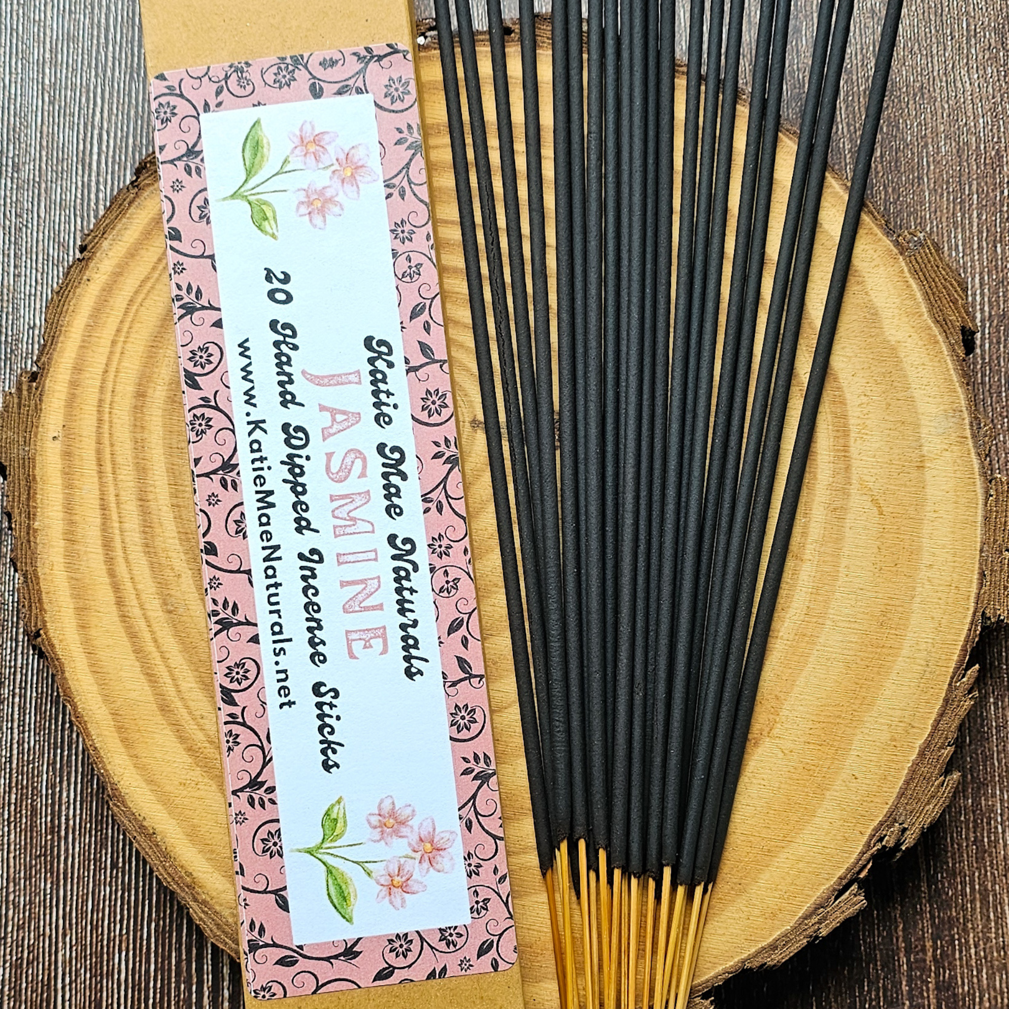 Jasmine Incense Sticks – Hand Dipped Soft Floral Incense