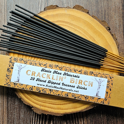 Cracklin Birch Incense Sticks – Hand Dipped Warm Woodsy Incense | Incense | Wiccan Center