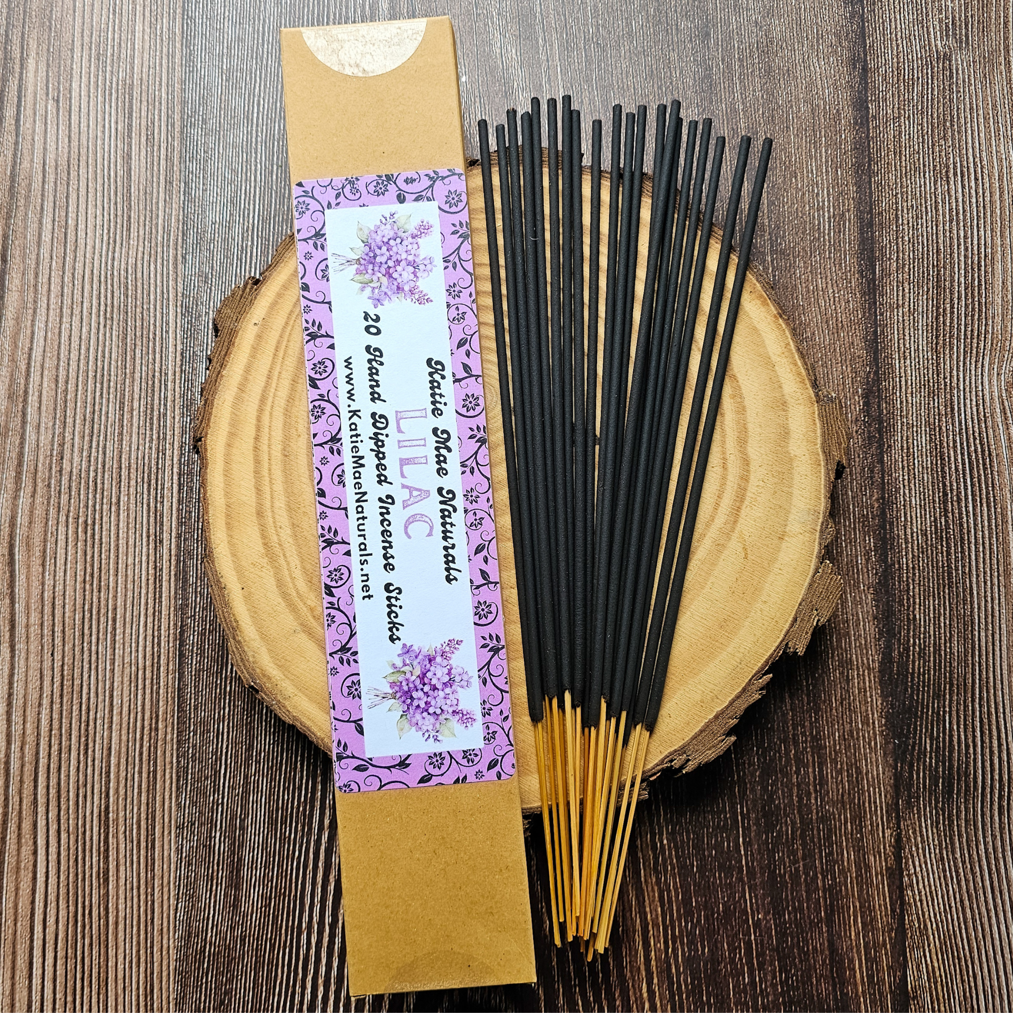 Lilac Incense Sticks – Hand Dipped Soft Floral Incense