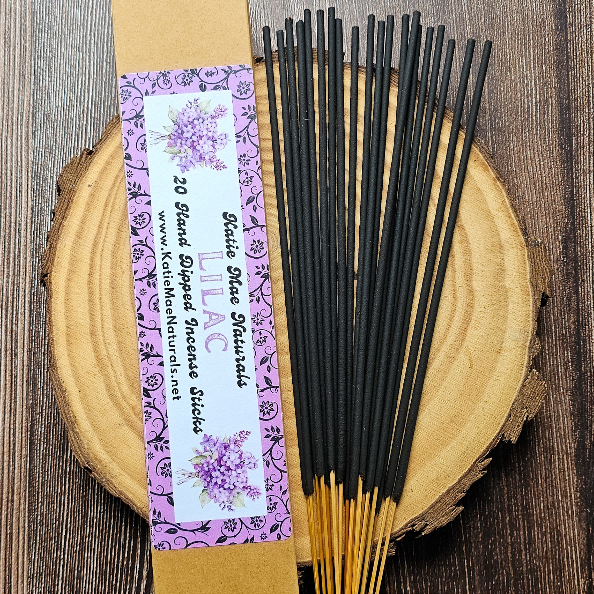 Lilac Incense Sticks – Hand Dipped Soft Floral Incense