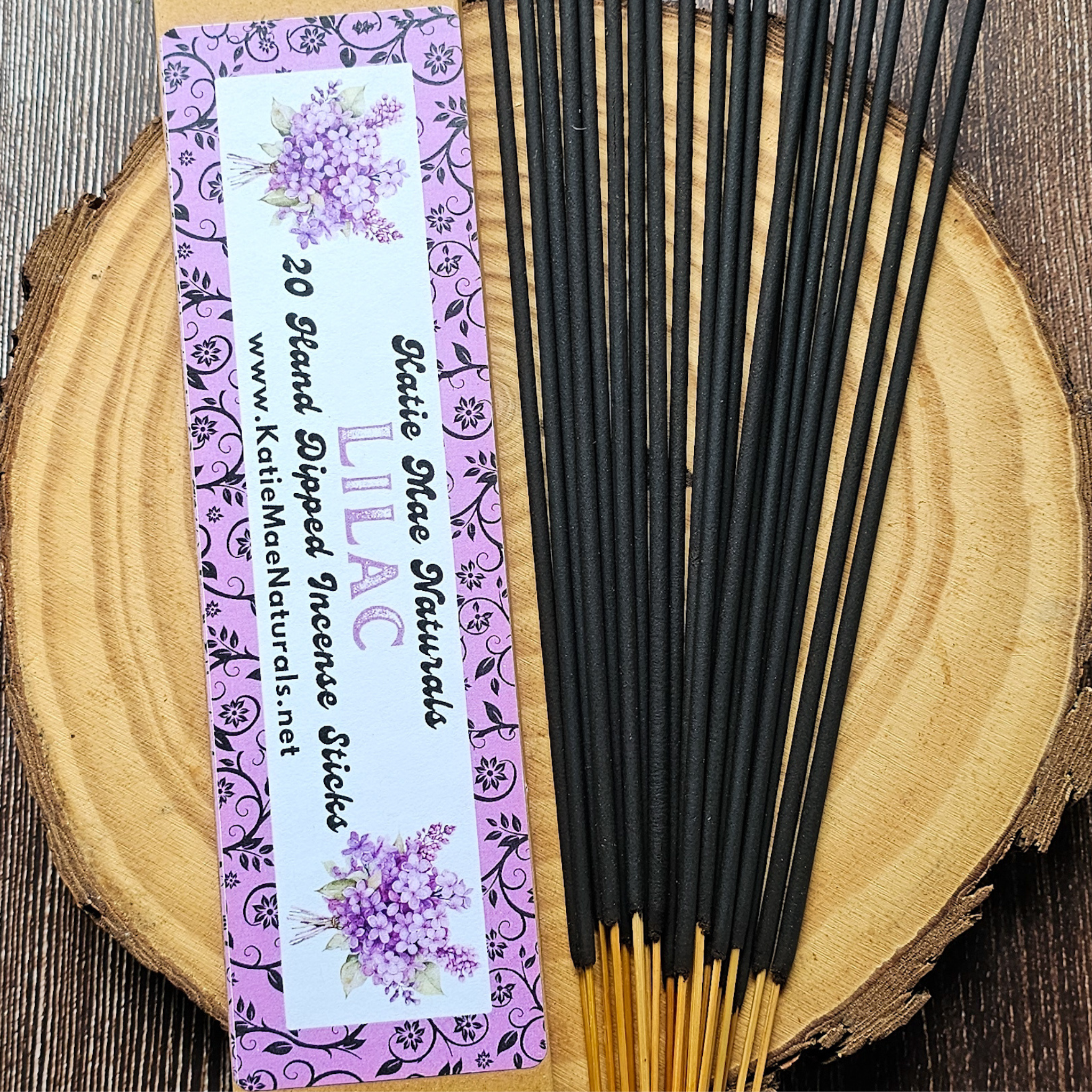 Lilac Incense Sticks – Hand Dipped Soft Floral Incense