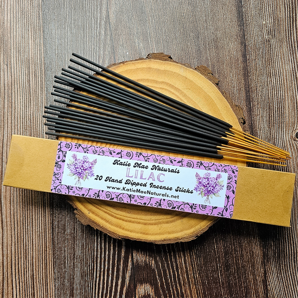 Lilac Incense Sticks – Hand Dipped Soft Floral Incense
