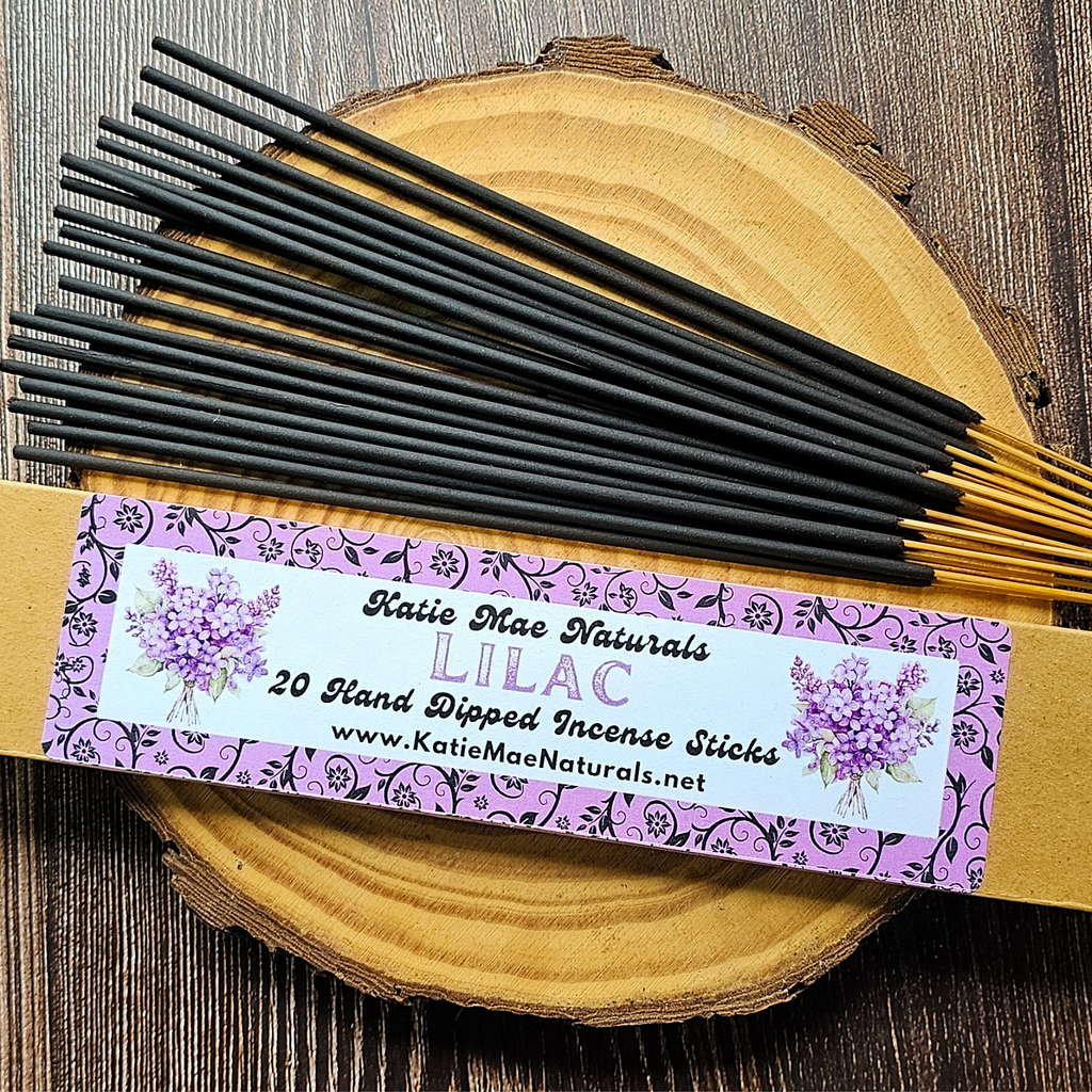 Lilac Incense Sticks – Hand Dipped Soft Floral Incense