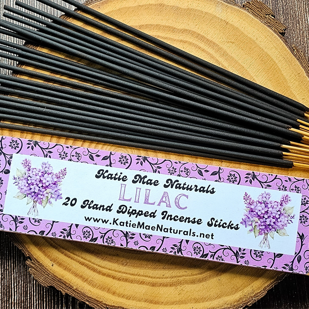 Lilac Incense Sticks – Hand Dipped Soft Floral Incense