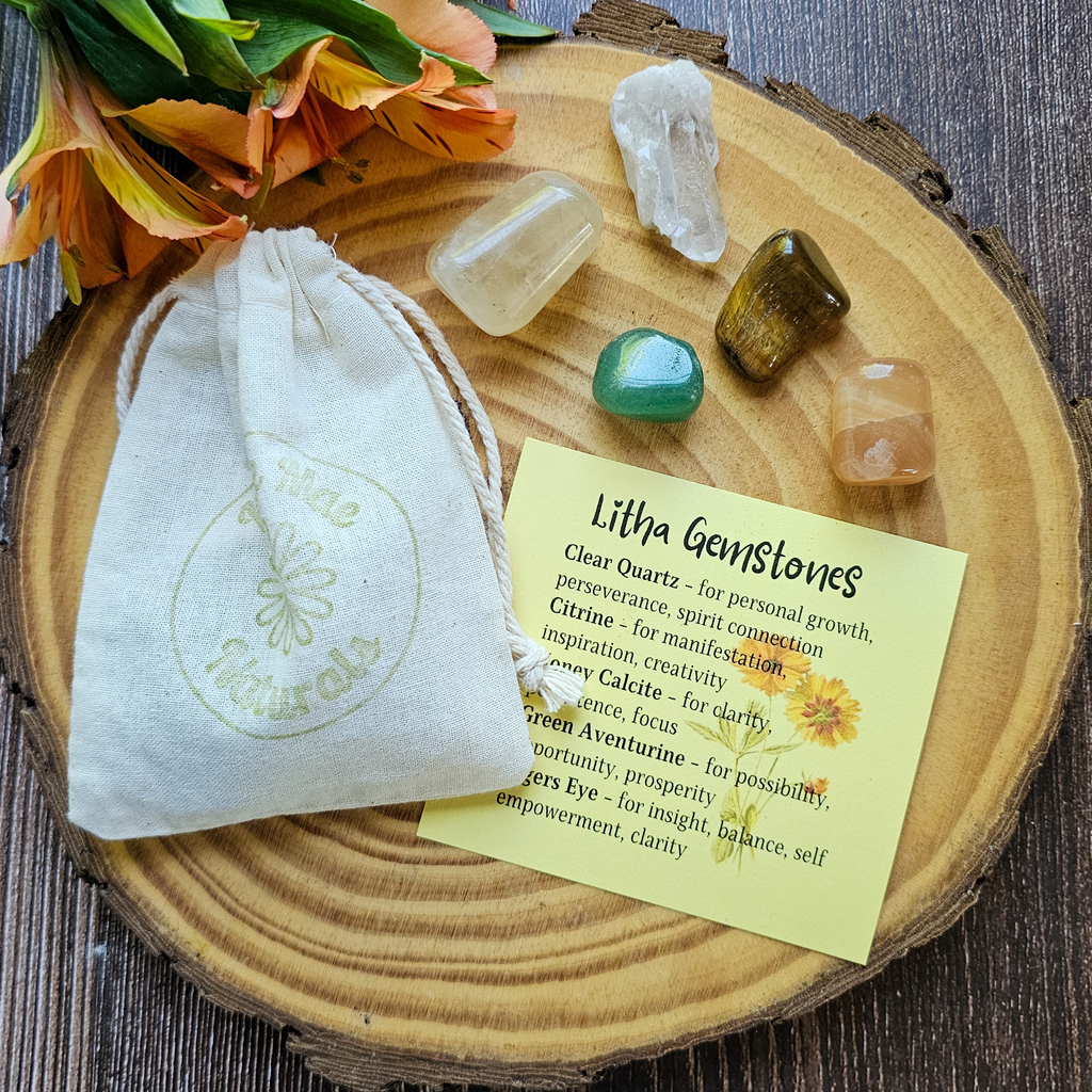 Litha Crystal Set - Gemstones for Summer Solstice