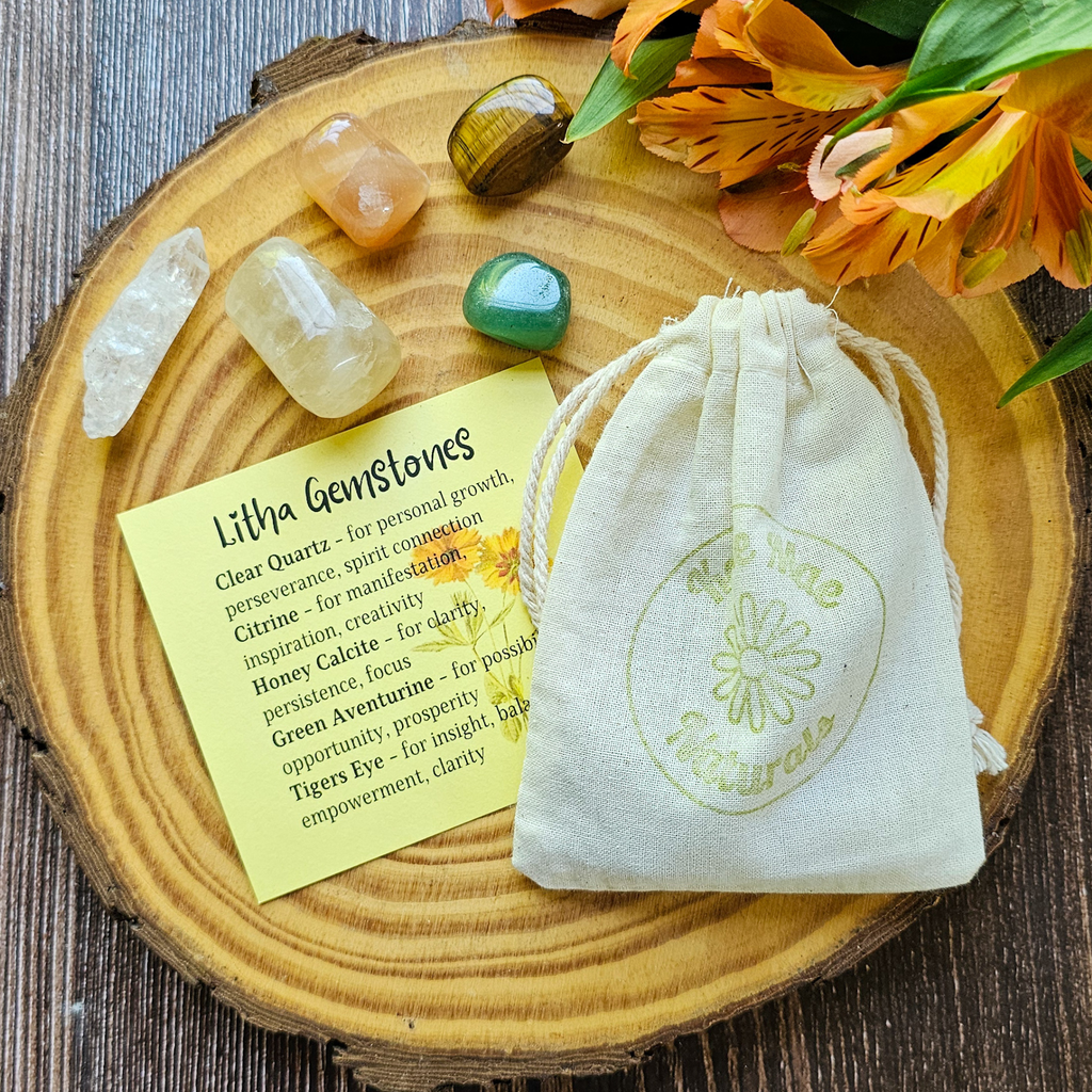 Litha Crystal Set - Gemstones for Summer Solstice