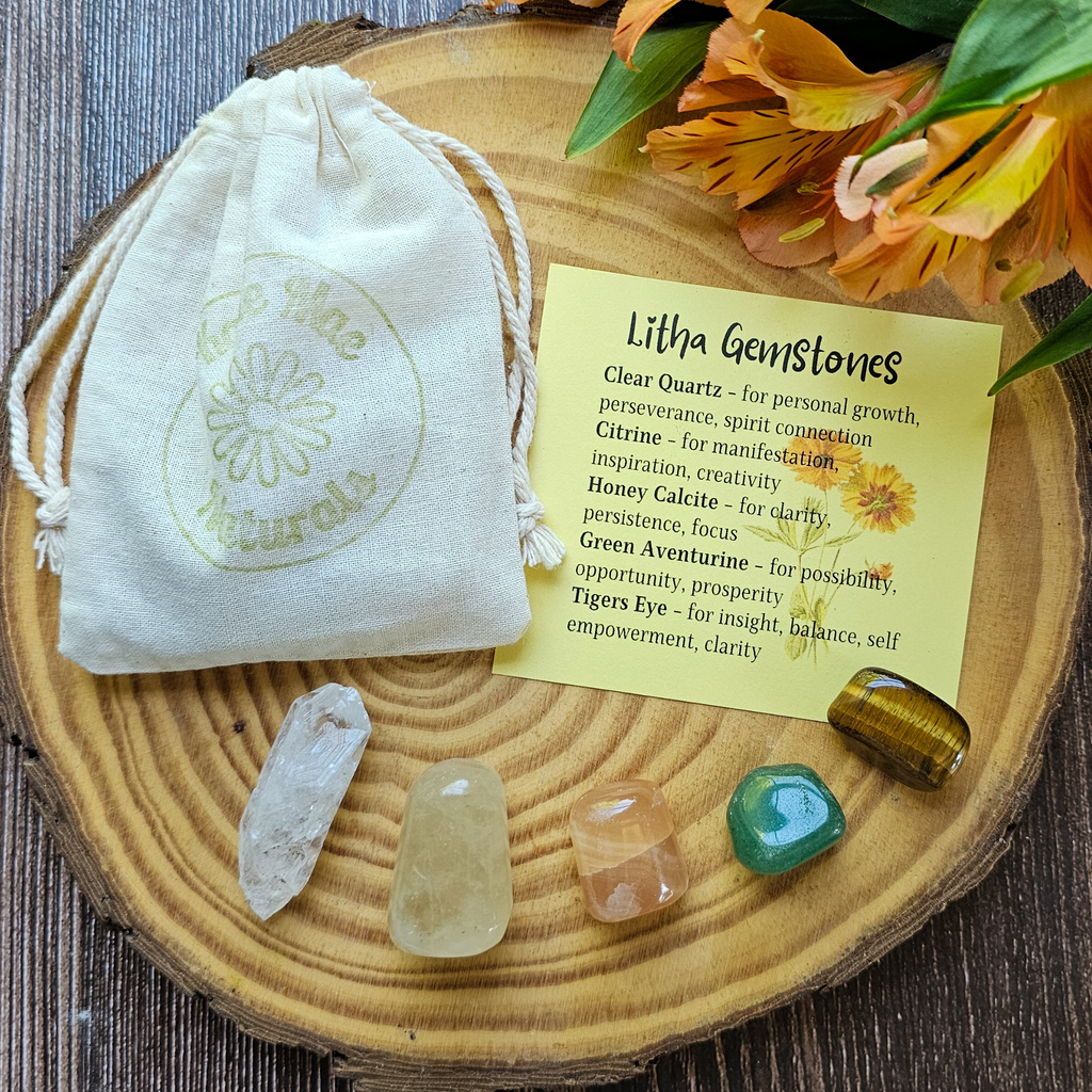 Litha Crystal Set - Gemstones for Summer Solstice