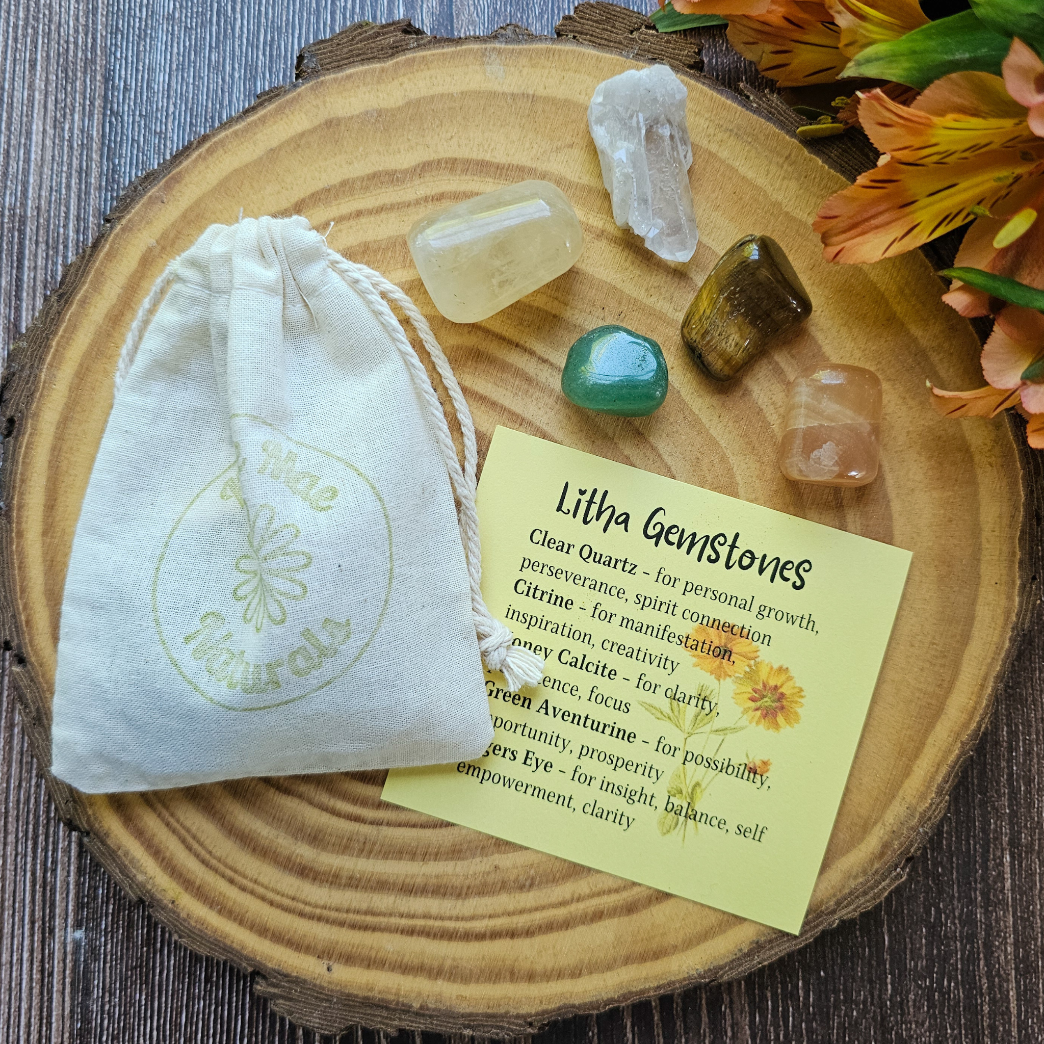 Litha Crystal Set - Gemstones for Summer Solstice