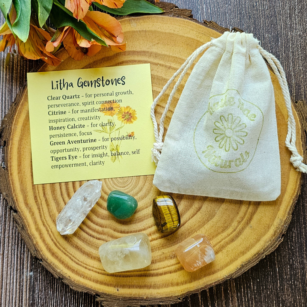 Litha Crystal Set - Gemstones for Summer Solstice