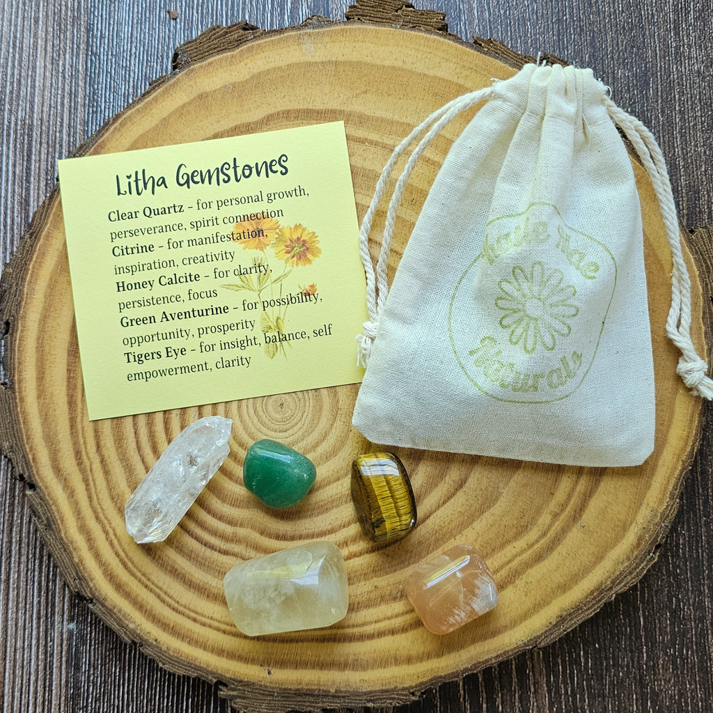 Litha Crystal Set - Gemstones for Summer Solstice