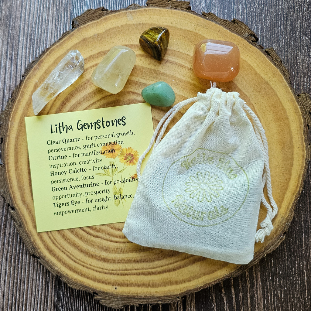 Litha Crystal Set - Gemstones for Summer Solstice