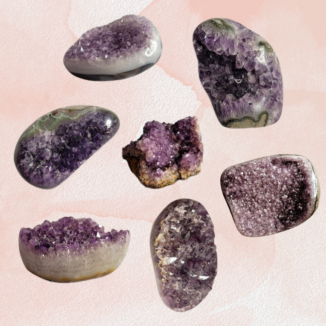 Natural Amethyst Cluster | Clusters | Wiccan Center