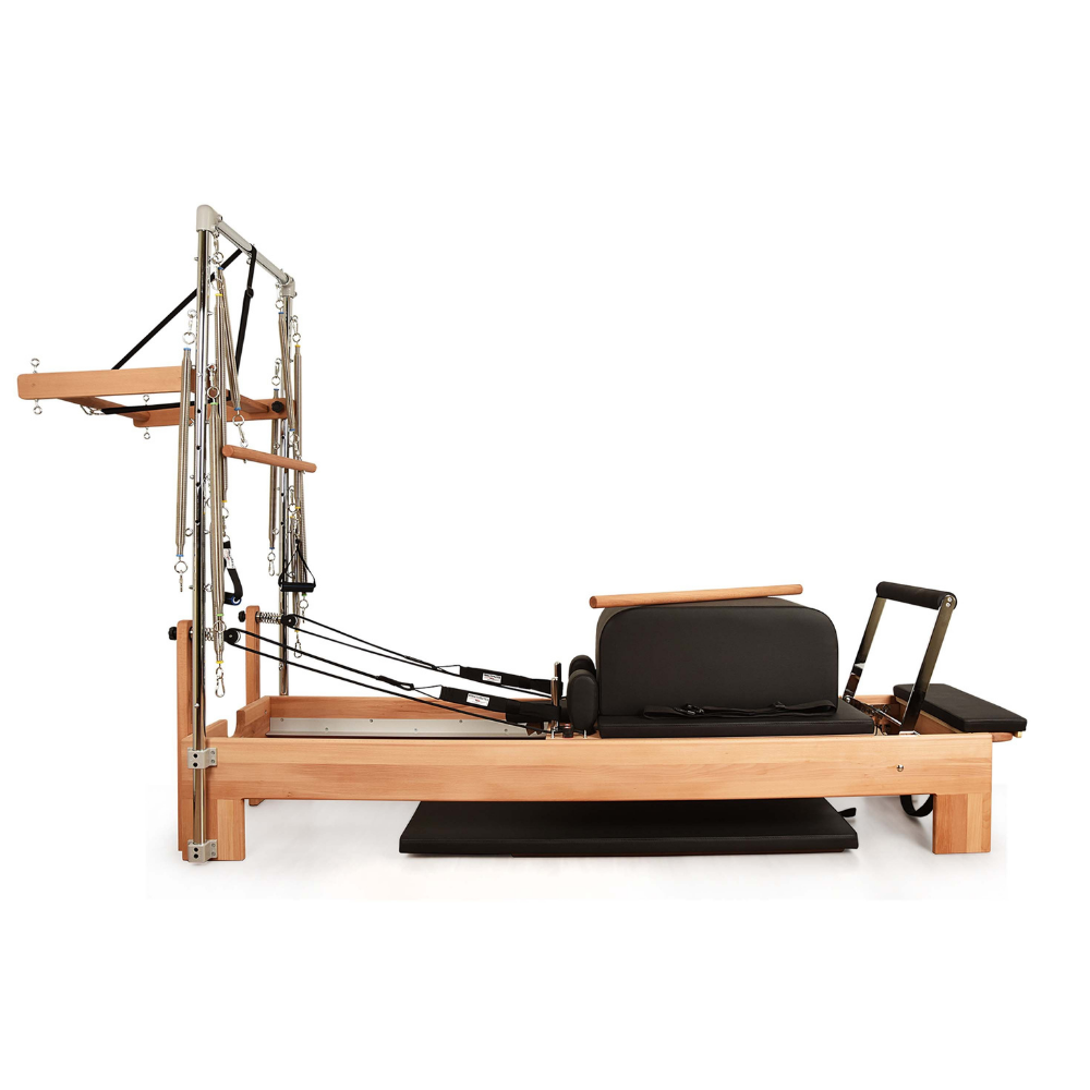 Private Pilates Premium Wood Reformer-Tower Bundle | Pilates Reformer with Tower | Wiccan Center