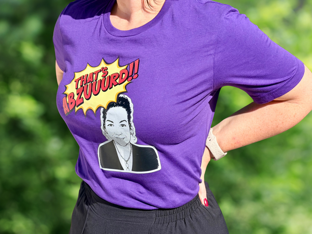 Sending Ravens "THAT'S ABZUURD!" Special Edition Unisex T-Shirt - Purple