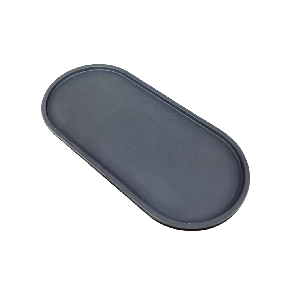 Upcycled Oval Tray: Bamboo Fibre Black | Tray | Wiccan Center