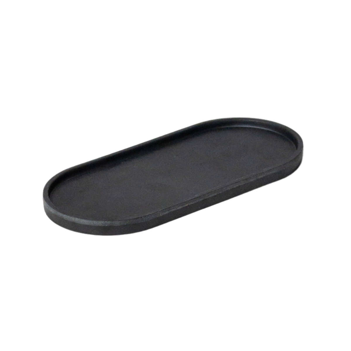 Upcycled Oval Tray: Bamboo Fibre Black | Tray | Wiccan Center