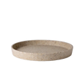 Upcycled Round Tray: Rice Husk | Tray | Wiccan Center