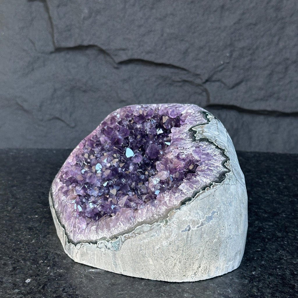 Uruguayan Amethyst Geode Cave With Stand | Rocks & Geodes | Wiccan Center