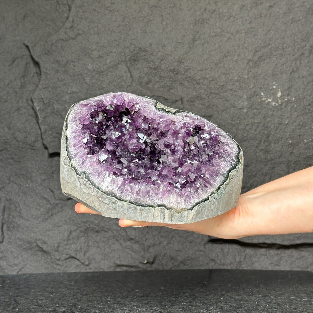 Uruguayan Amethyst Geode Cave With Stand | Rocks & Geodes | Wiccan Center