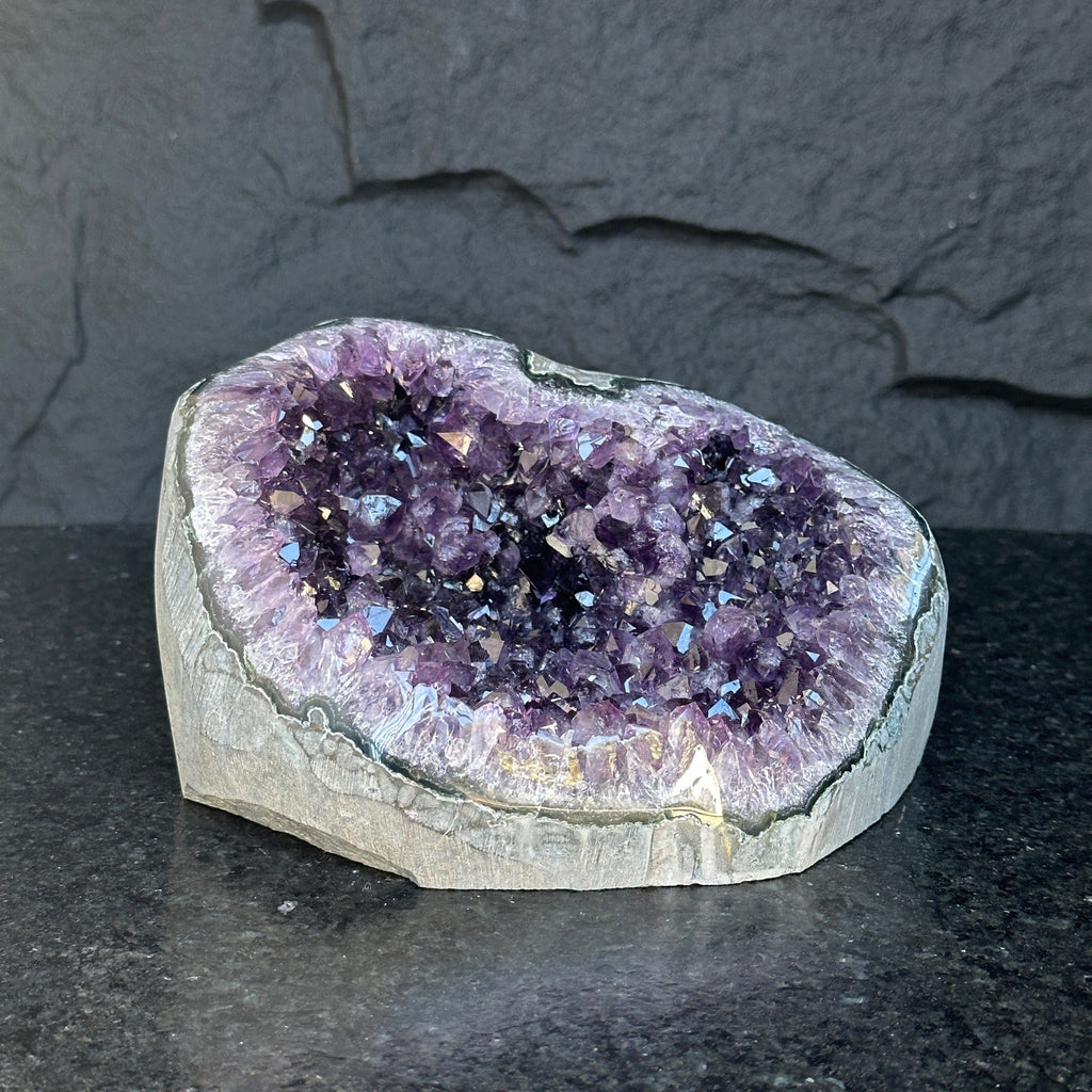 Uruguayan Amethyst Geode Cave With Stand | Rocks & Geodes | Wiccan Center