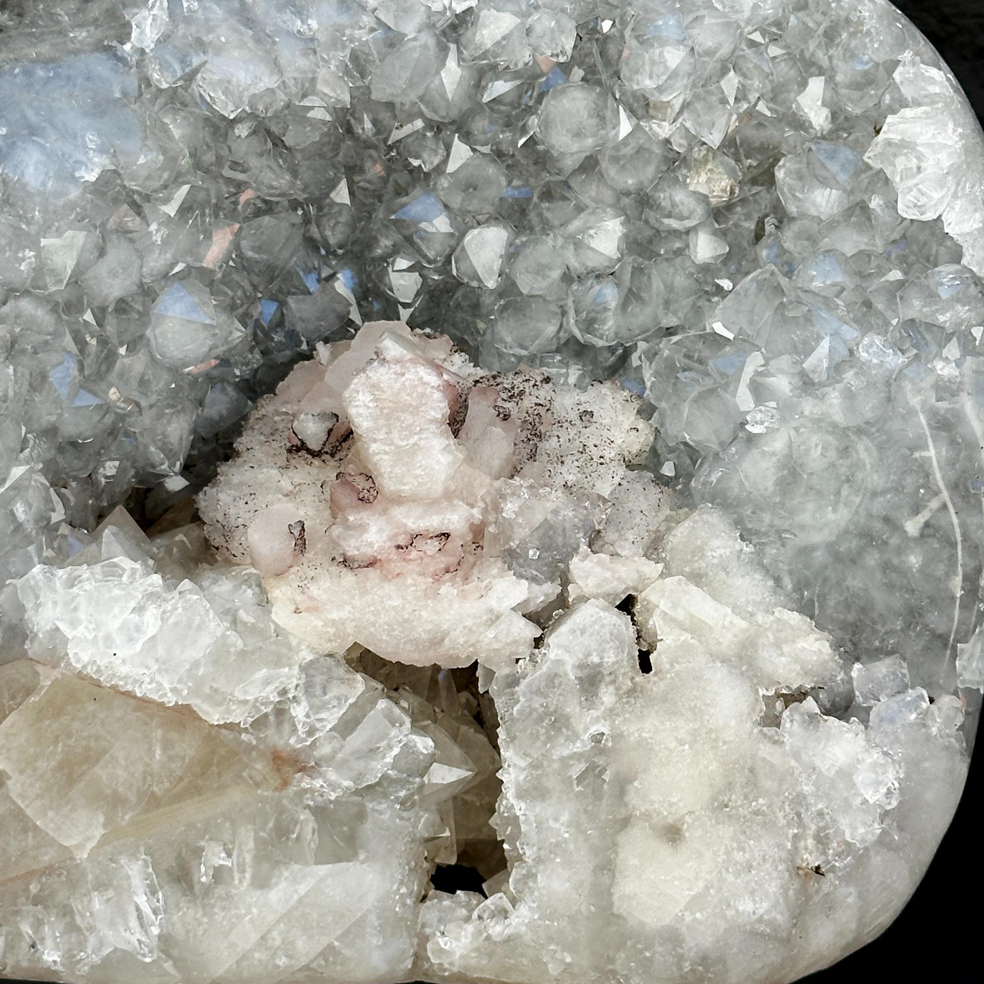 Uruguayan Quartz Geode With Stand For Collectors | | Wiccan Center