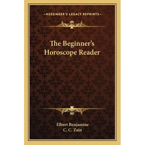 The Beginner's Horoscope Reader - Paperback | Books | Wiccan Center