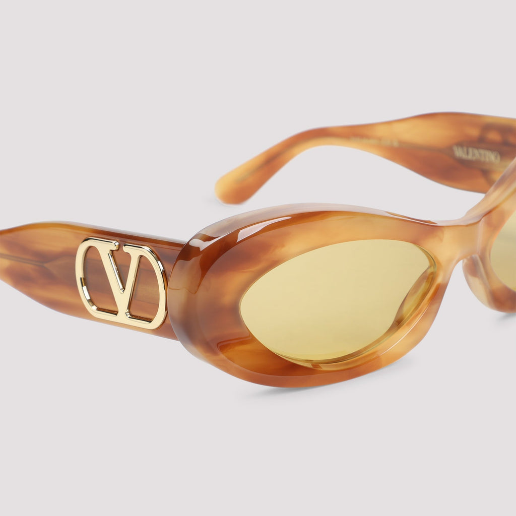 VALENTINO GARAVANI Chic Acetate Sunglasses for Women | Sunglasses | Wiccan Center