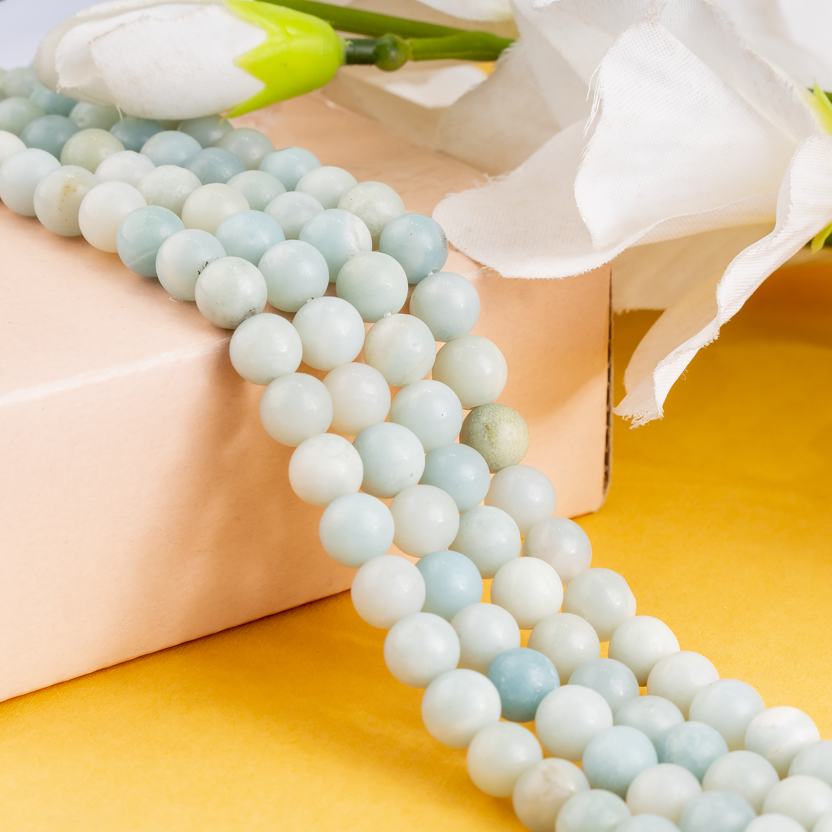 Amazonite Beads, Natural Crystal Round Beads 4mm to 10mm