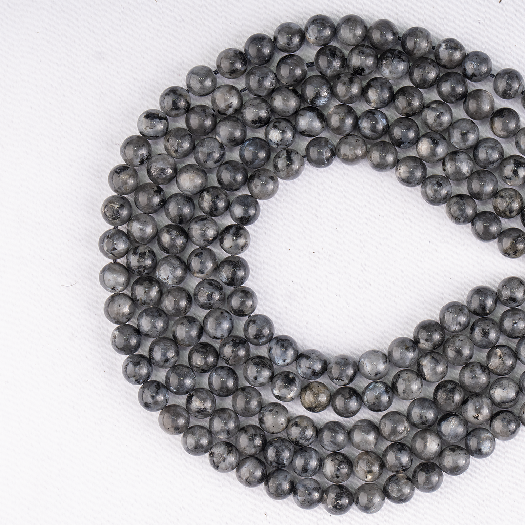 Black Labradorite Beads, Natural Round Crystal Beads 4mm to 12mm | Beads | Wiccan Center