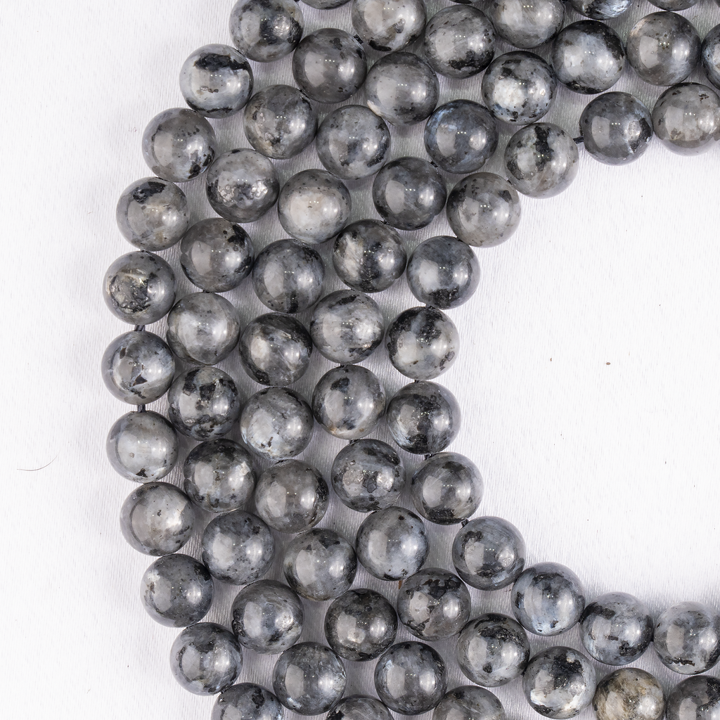 Black Labradorite Beads, Natural Round Crystal Beads 4mm to 12mm | Beads | Wiccan Center