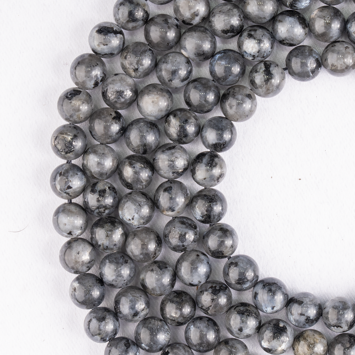 Black Labradorite Beads, Natural Round Crystal Beads 4mm to 12mm | Beads | Wiccan Center