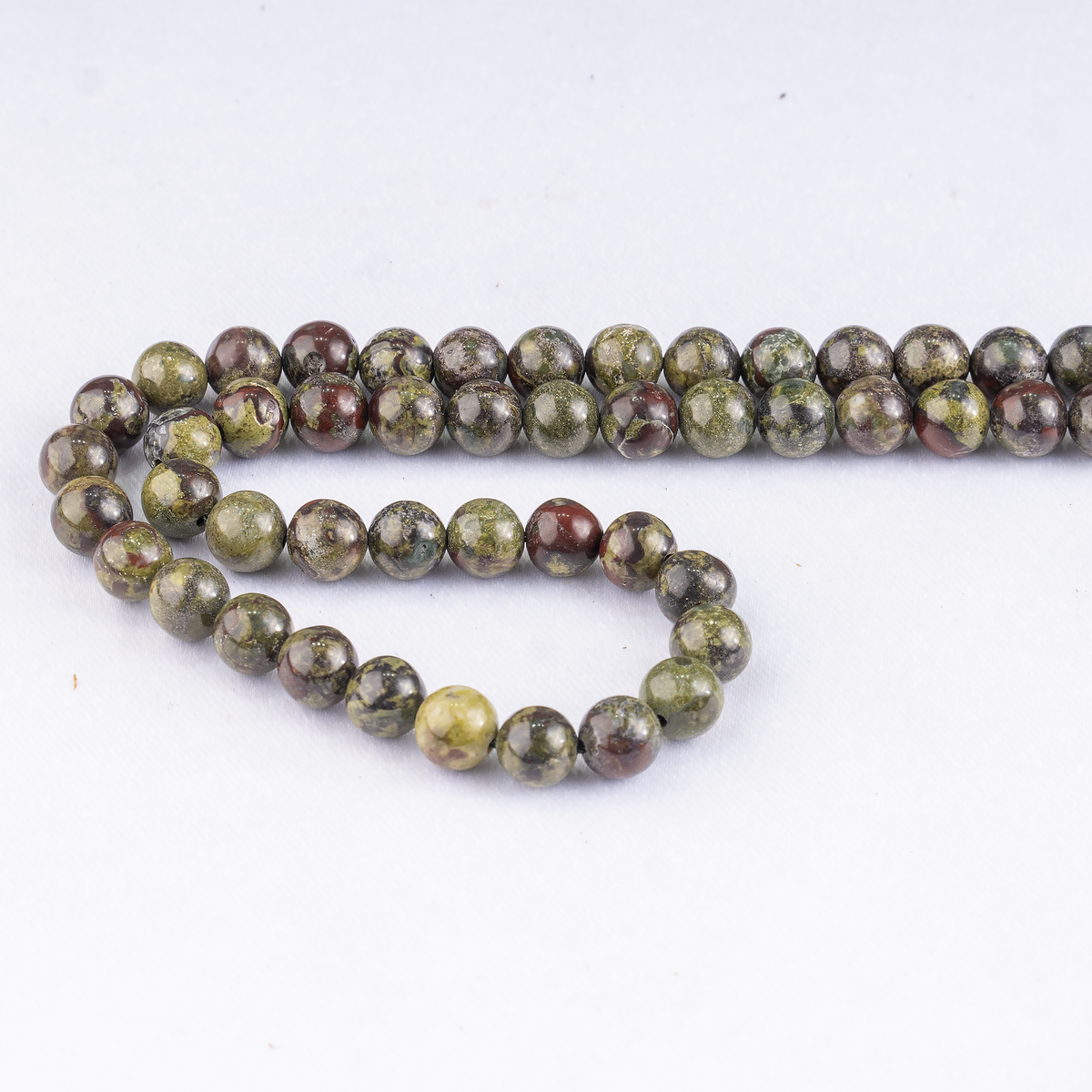 African Bloodstone Beads, Natural Round Crystal Beads 4mm to 12mm | Beads | Wiccan Center