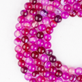 Pink Banded Agate Beads, Natural Crystal Round Beads 6mm to 10mm | Beads | Wiccan Center
