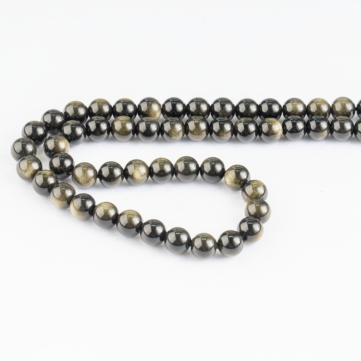 Golden Obsidian Beads, Natural Round Crystal Beads 4mm to 12mm | | Wiccan Center