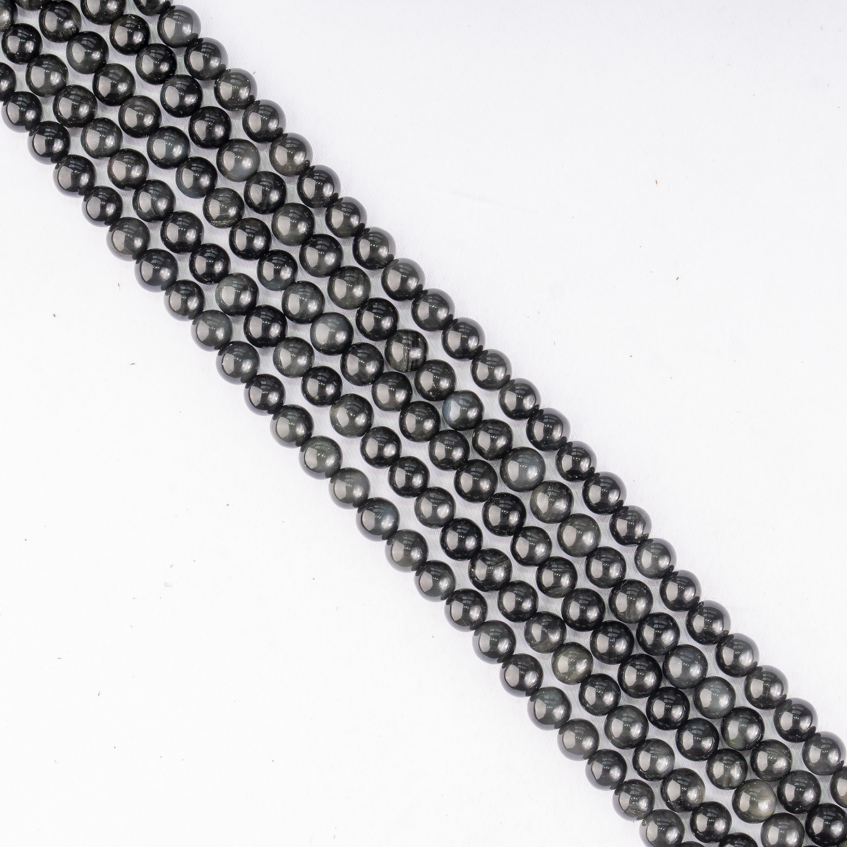 Black Obsidian Beads, Natural Round Crystal Beads 4mm to 14mm | Beads | Wiccan Center